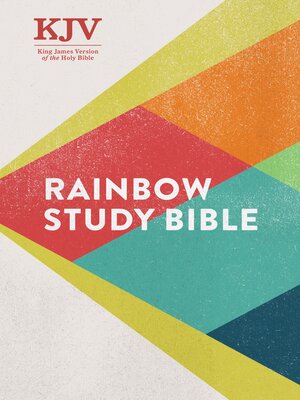 cover image of KJV Rainbow Study Bible